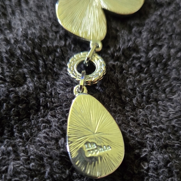 Lia Sophia Silver-Tone Multi-Gem Statement Pendant Necklace - Picture 6 of 7